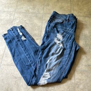 Distressed Skinny Jeans